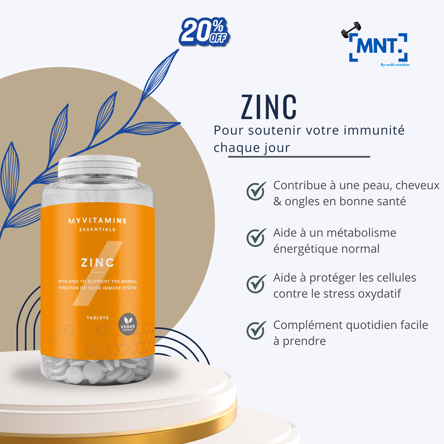Zinc de Myvitamins