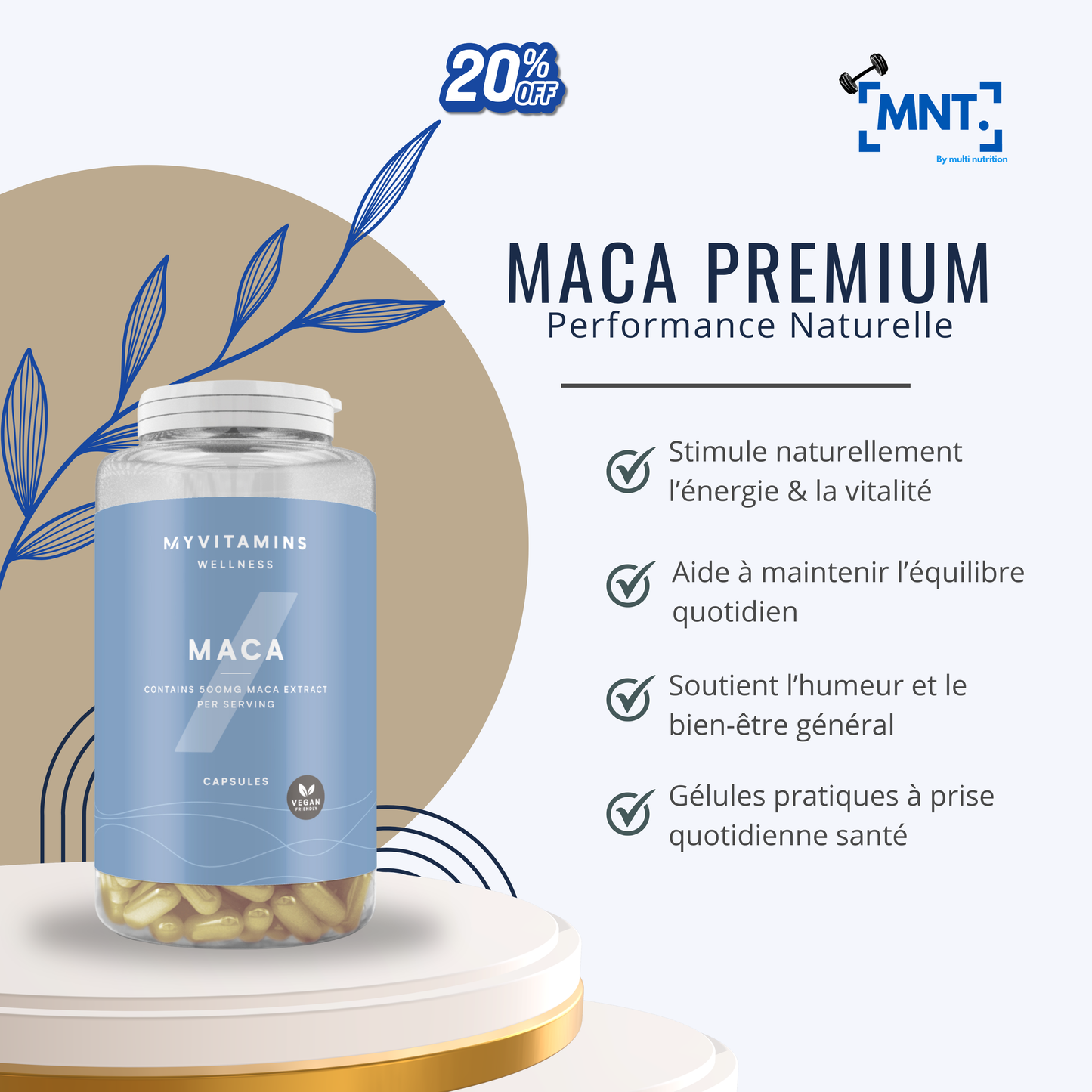 Maca Premium De my Vitamins 30 pcs