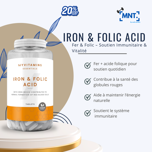 Iron & Folic Acid my vitamine 90 pcs