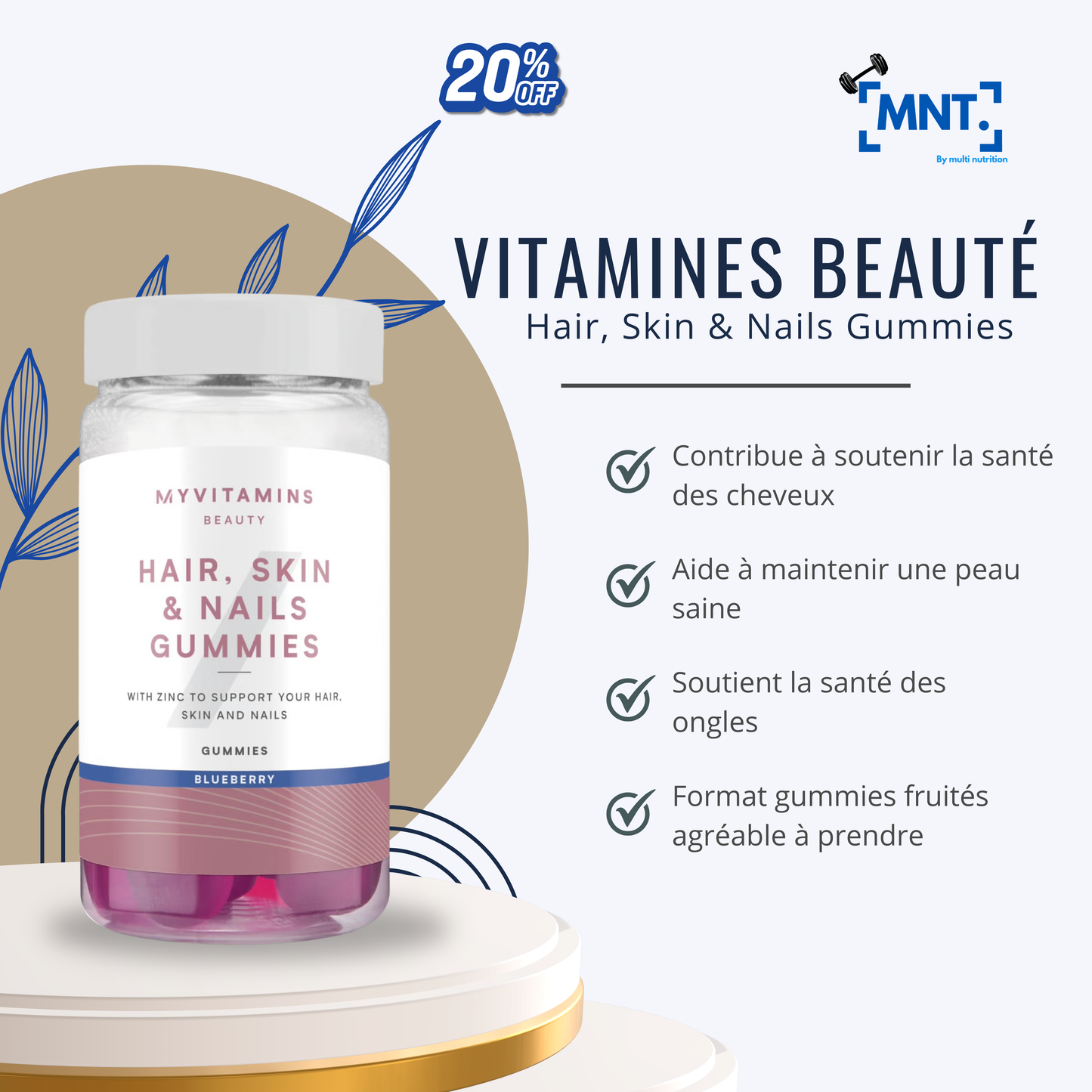 Hair, Skin & Nails gummies