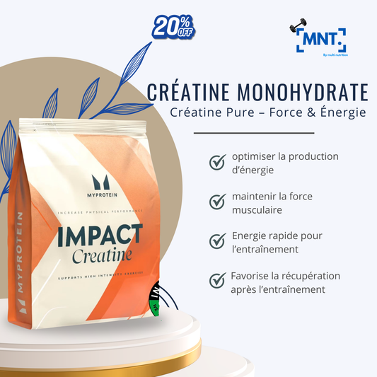 Impact Créatine Myprotien