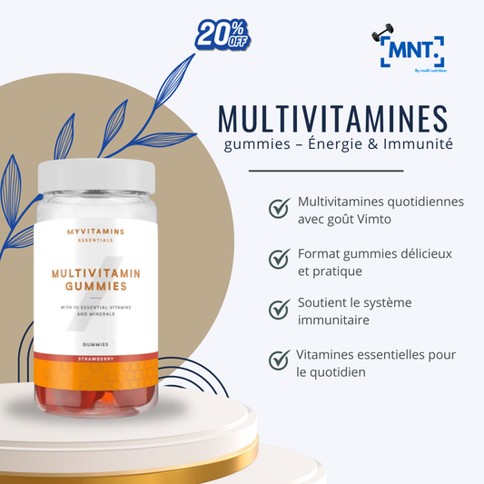 Multivitamin Gummies (Strawberry) de Myvitamins